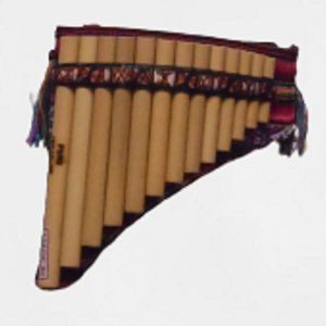 Pan Flute 13 Pipes Natural Bamboo Tuned with Case
